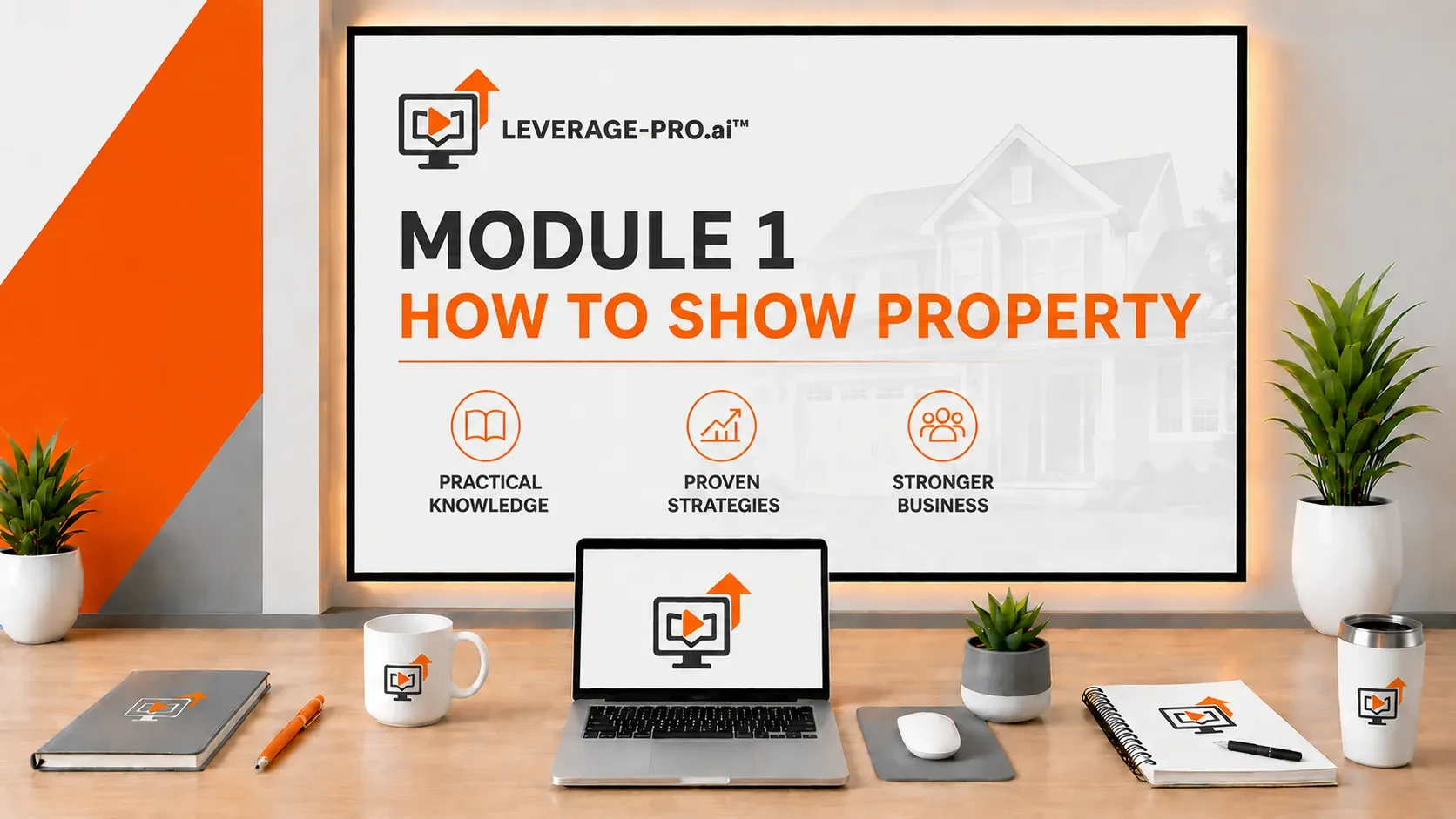 How to Show Property lesson poster