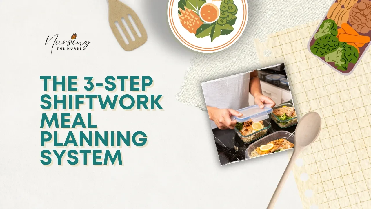 Day 2: The 3-Step Shiftwork Meal Planning System lesson poster