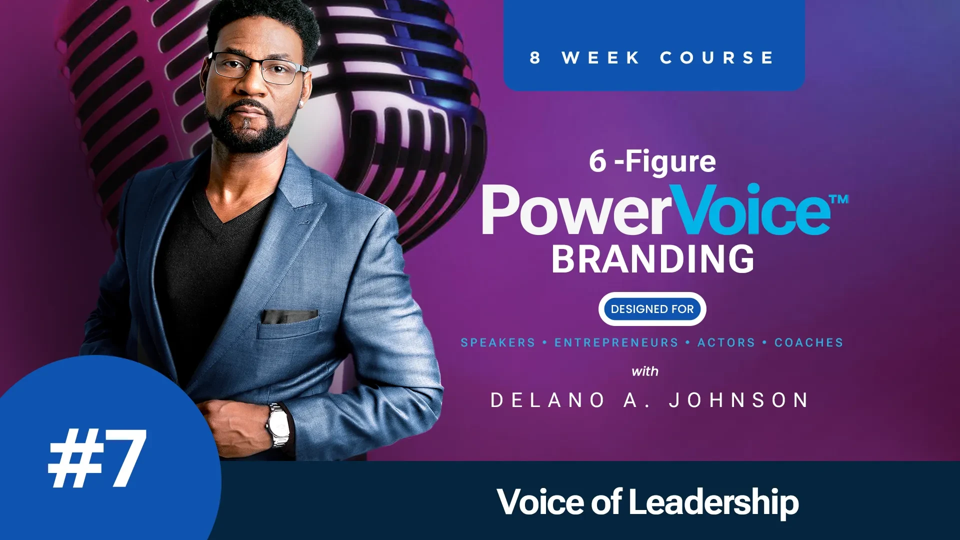 6 Figure PowerVoice Branding Session-07 lesson poster