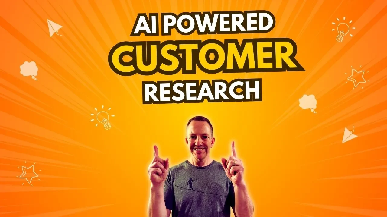 Day 26: AI Powered Customer Research lesson poster