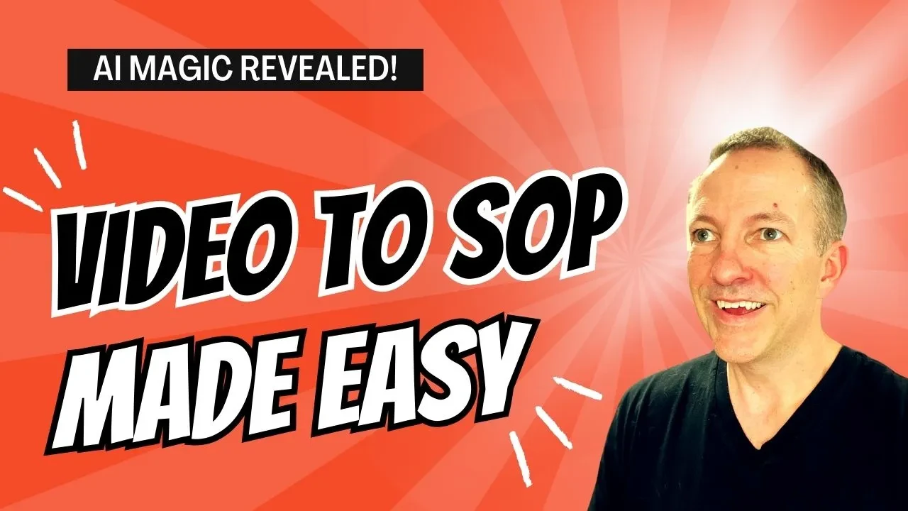 Day 10: From Video to SOP - The Fastest Way to Delegate Using AI lesson poster