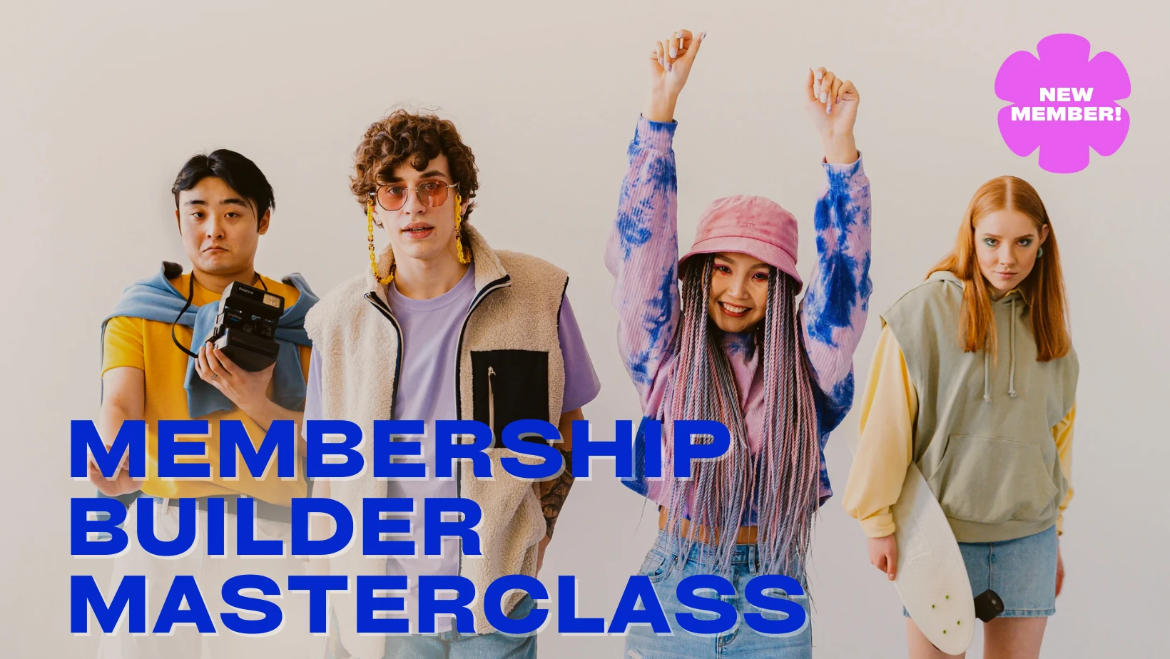 Components of a Membership lesson poster