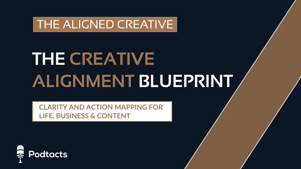 Step 1: The Creative Alignment Blueprint lesson poster
