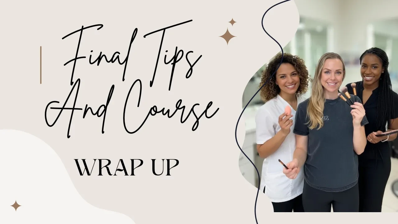 Module 7: Final Tips and Course Wrap-Up lesson poster