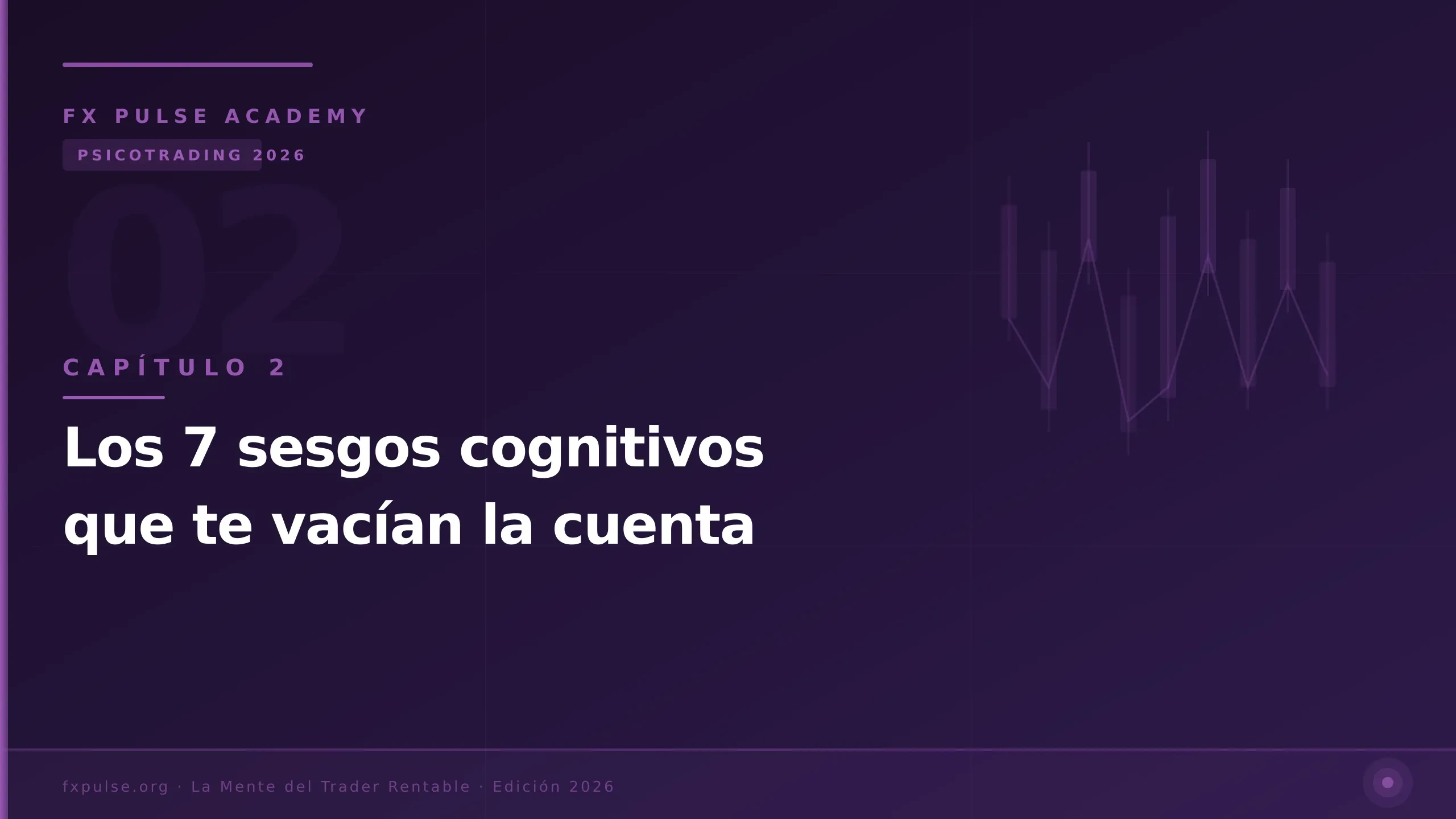 Capítulo 2: Los 7 sesgos cognitivos que te vacían la cuenta lesson poster