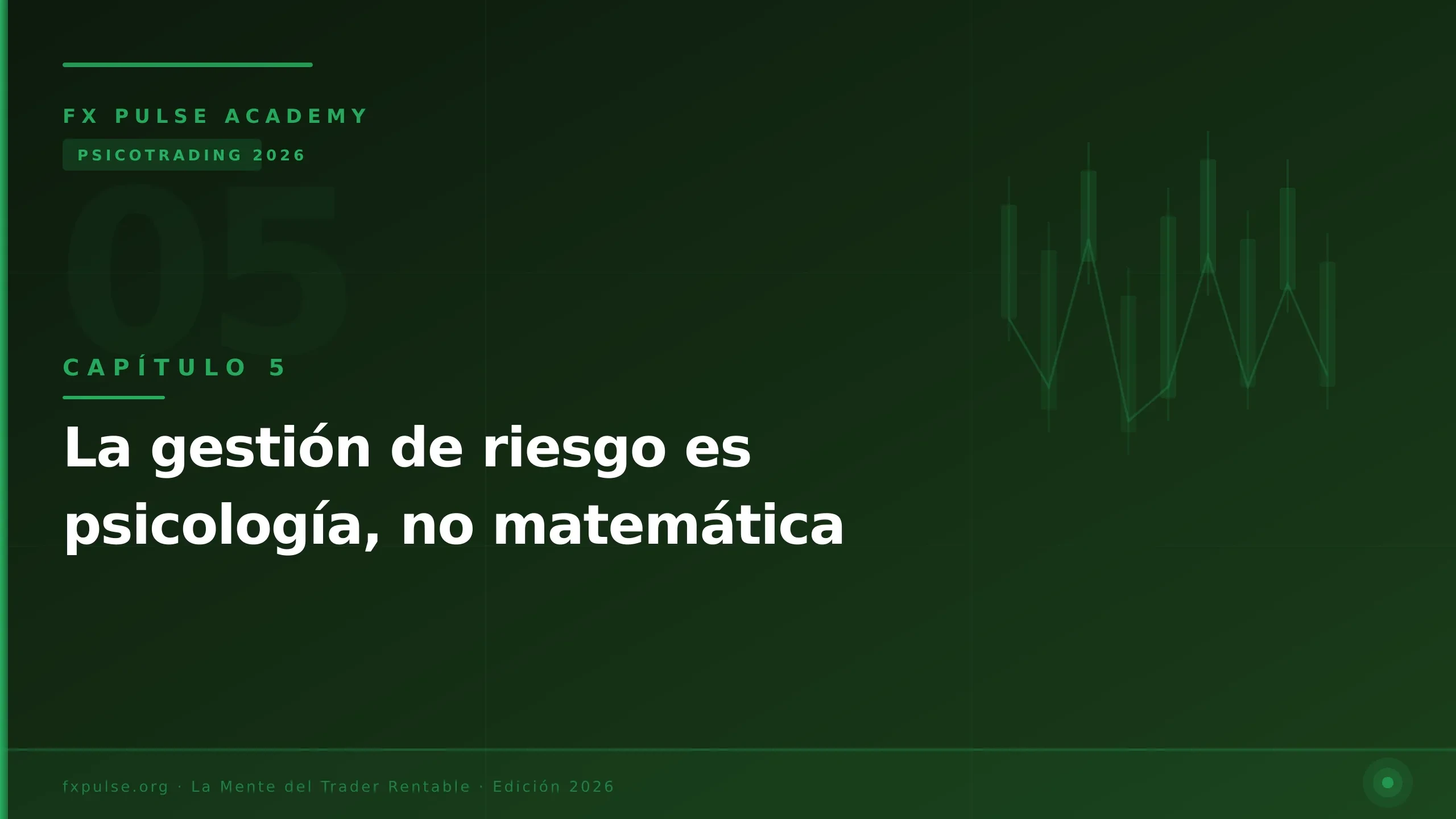 Capítulo 5: La gestión de riesgo es psicología, no matemática lesson poster