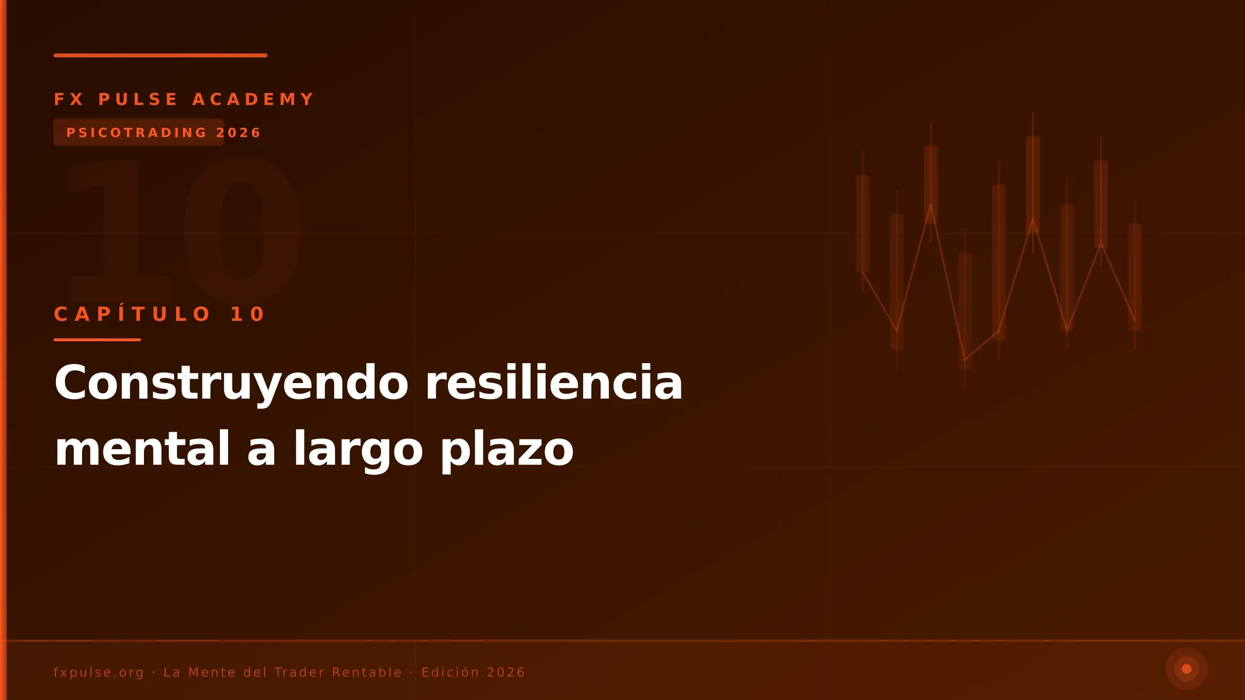 Capítulo 10: Construyendo resiliencia mental a largo plazo lesson poster
