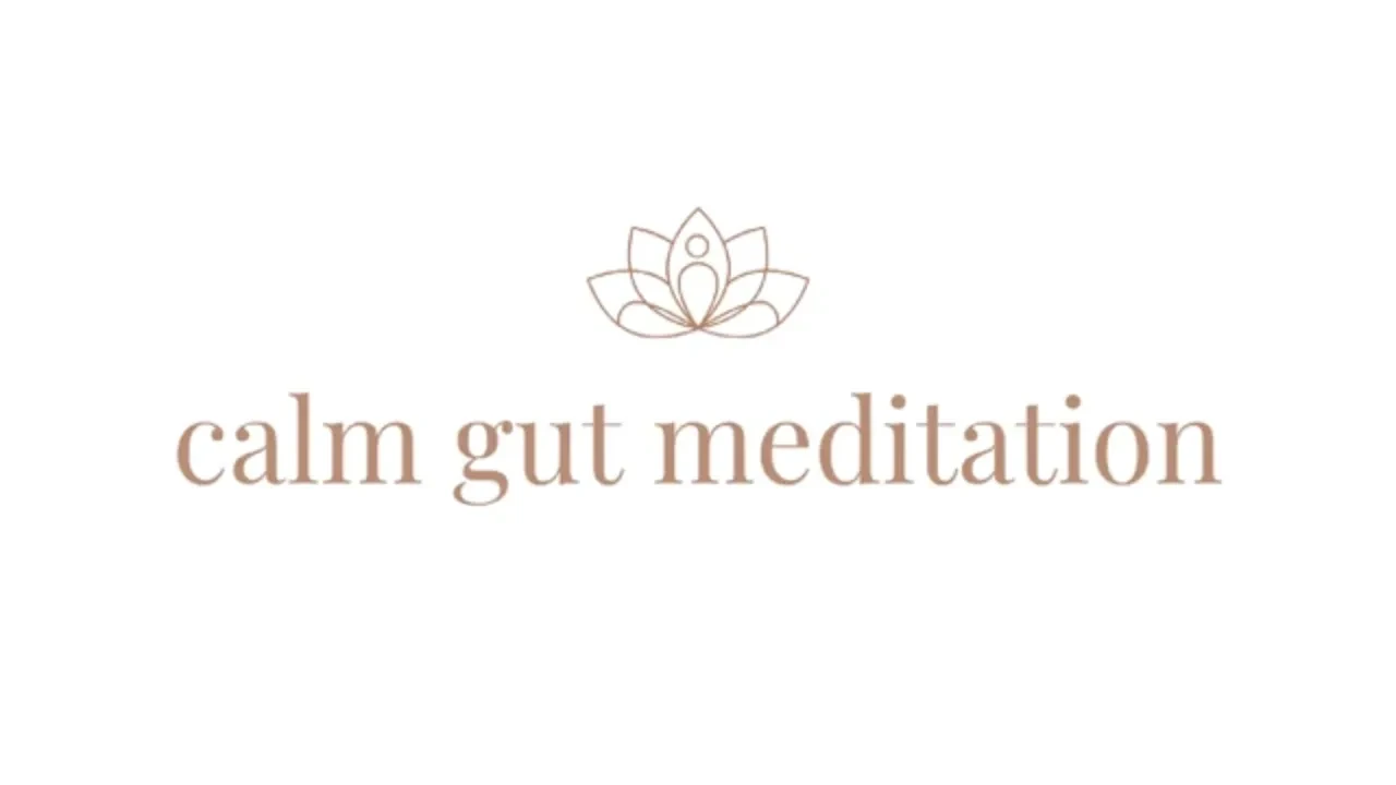 Calm Gut Meditation lesson poster