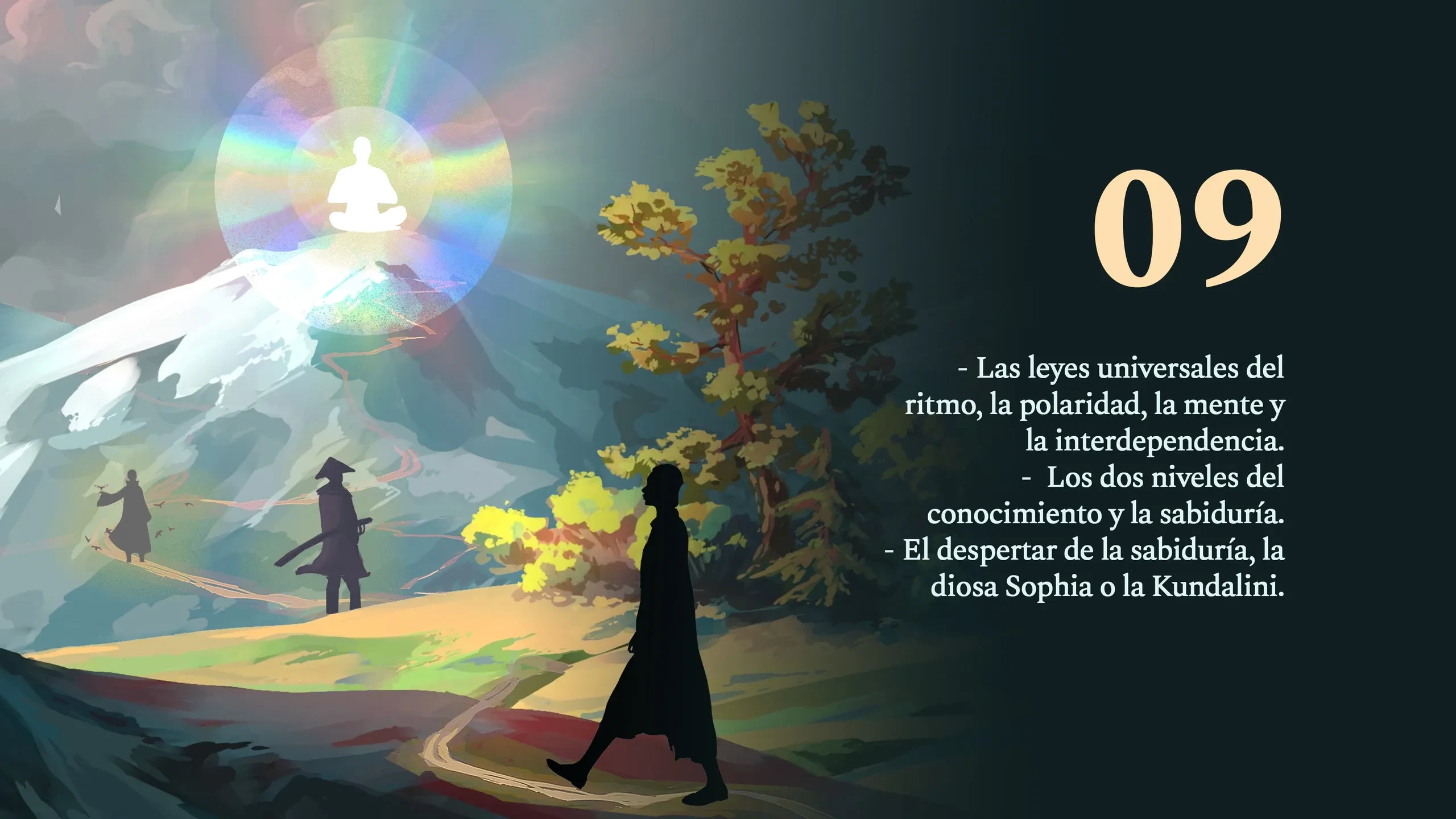 Sesión 09 - Las leyes universales lesson poster
