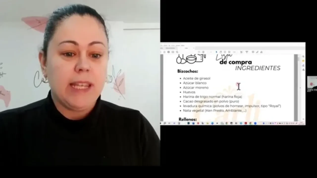 LISTA DE LA COMPRA - INICIO DE FORMACIÓN lesson poster