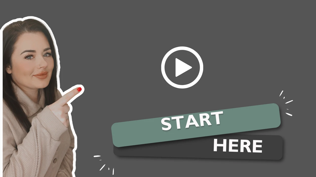 Welcome - Start Here lesson poster