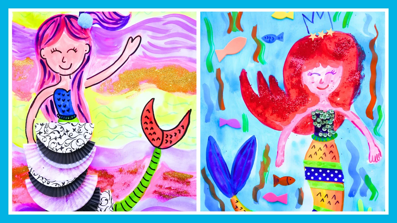 Mesmerizing Mermaid (Presented by Miss Lili) lesson poster