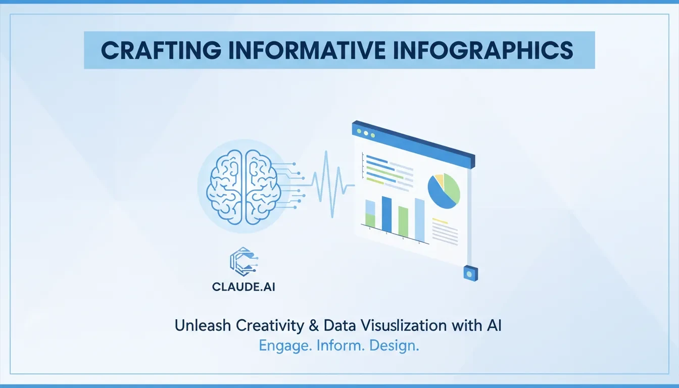 Crafting Informative Infographics lesson poster