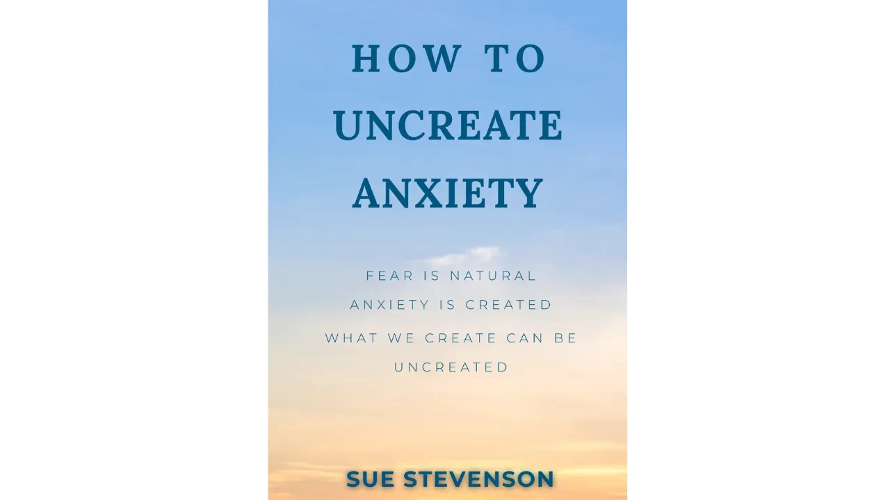 How to Uncreate Anxiety Mini Book lesson poster