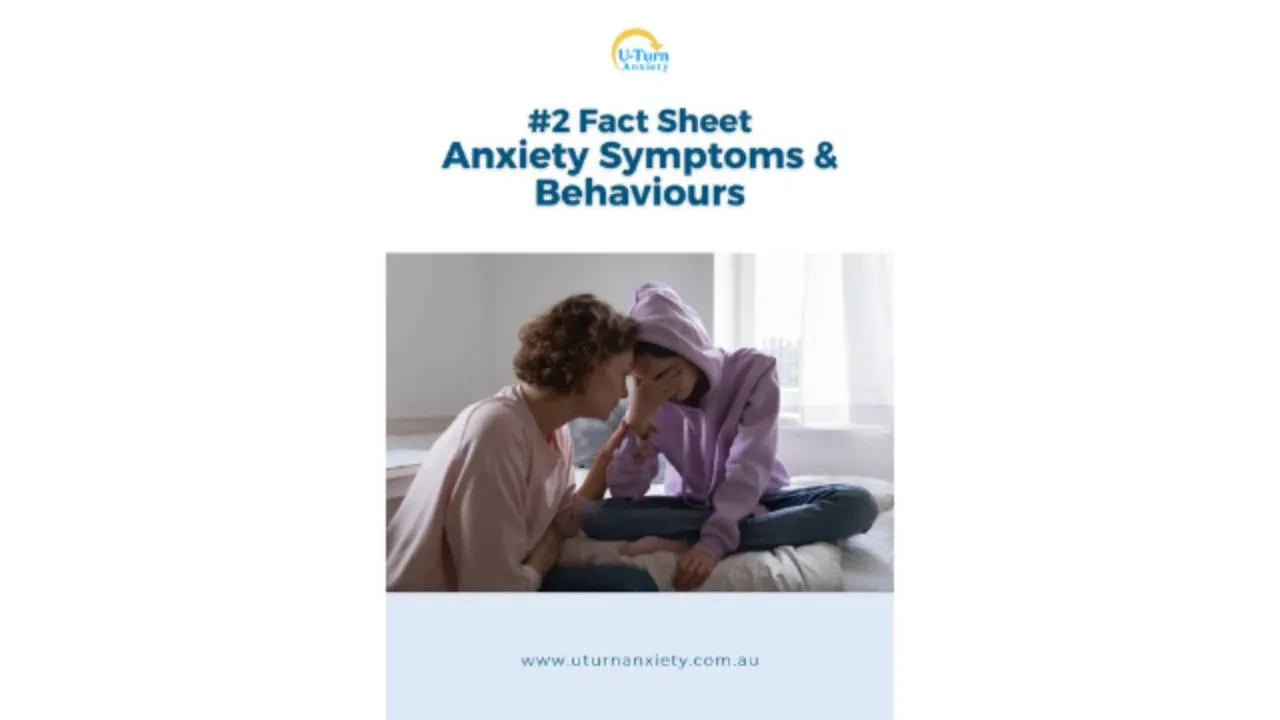 #2 Fact Sheet About Anxiety lesson poster