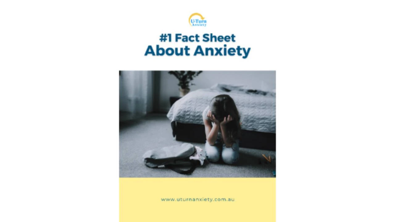 #1 Fact Sheet About Anxiety lesson poster