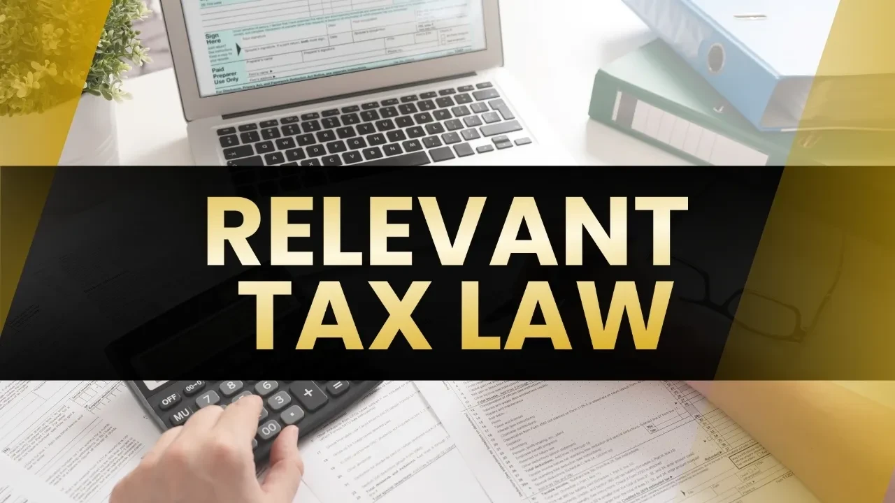 Lesson 1: What Makes up Relevant Tax Law lesson poster