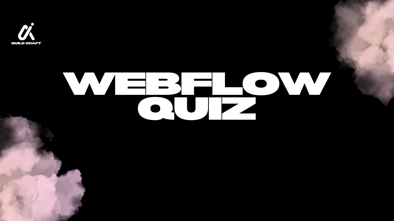 Weblow Quiz lesson poster