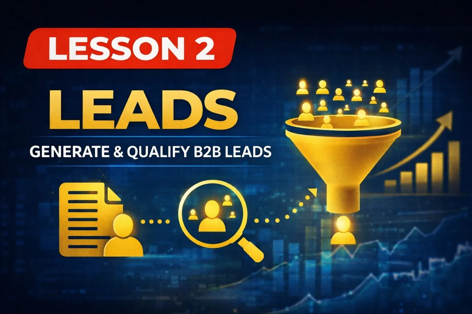Leads lesson poster