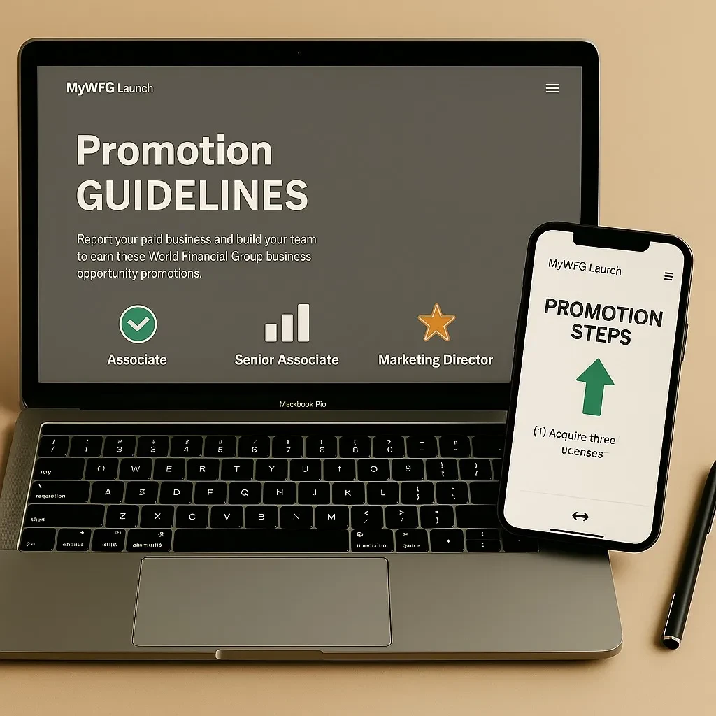 Promotion Guidelines lesson poster