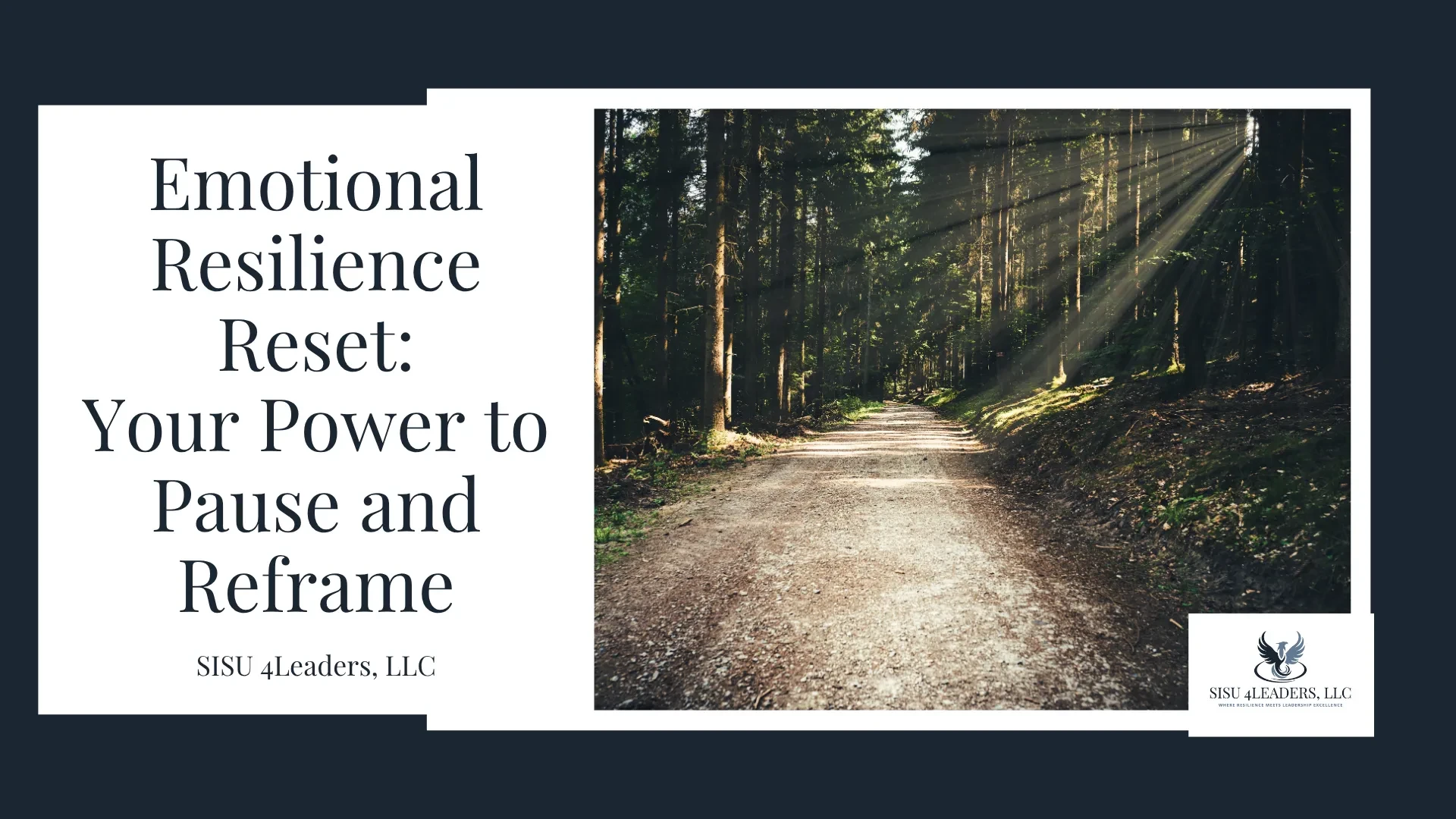 Lesson 3: Module 2 - Emotional Resilience Reset (Your Power to Pause and Reframe) lesson poster