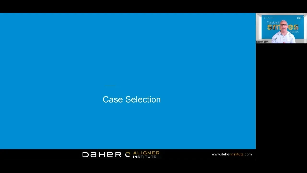 Case Selection lesson poster