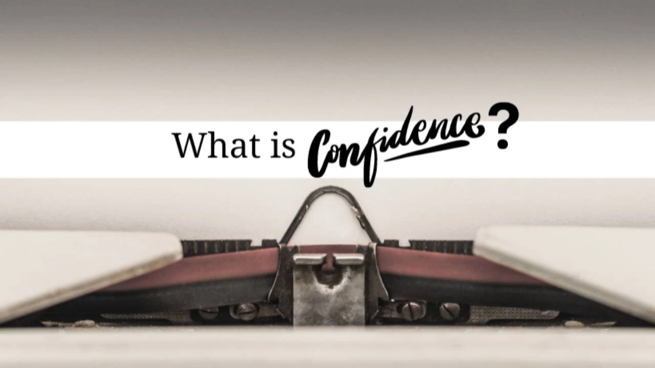 What is Confidence? lesson poster