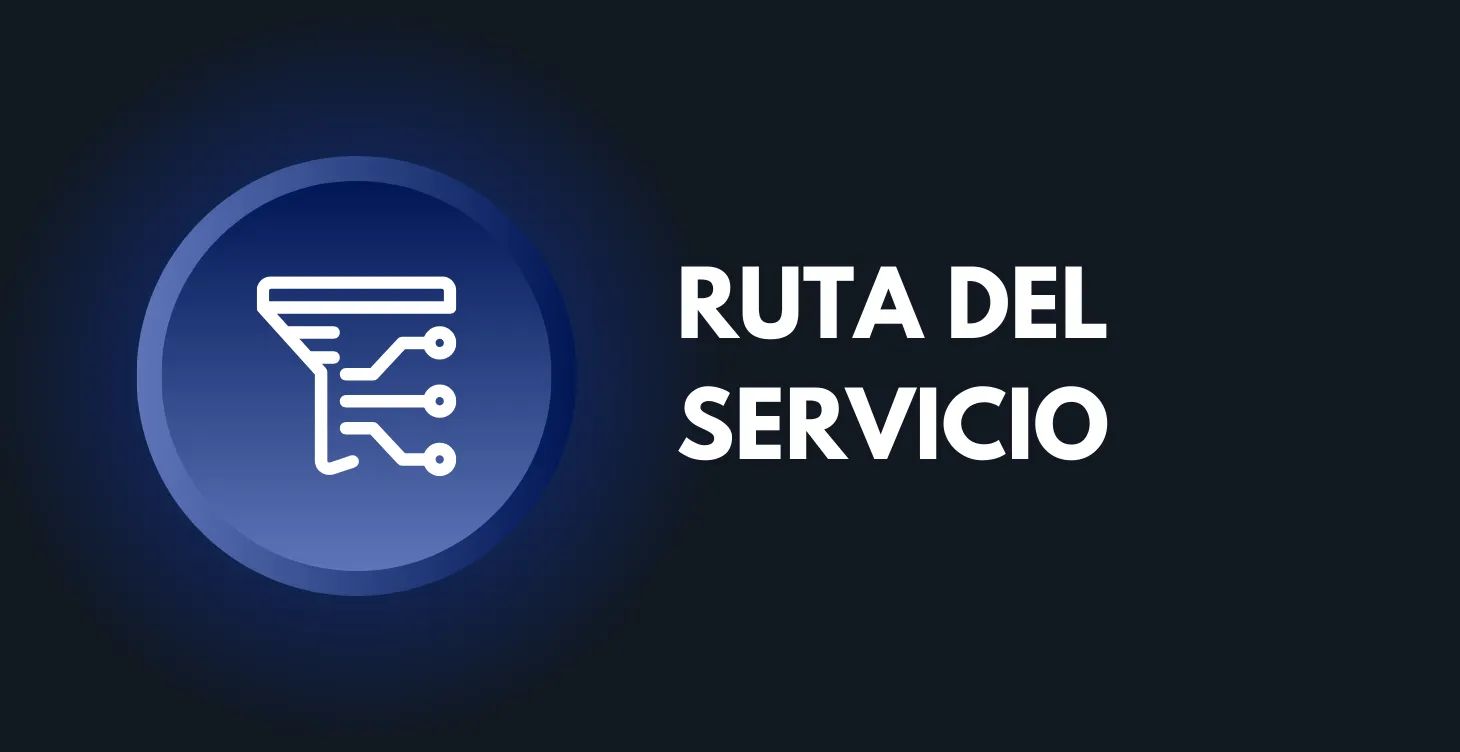 Ruta del servicio