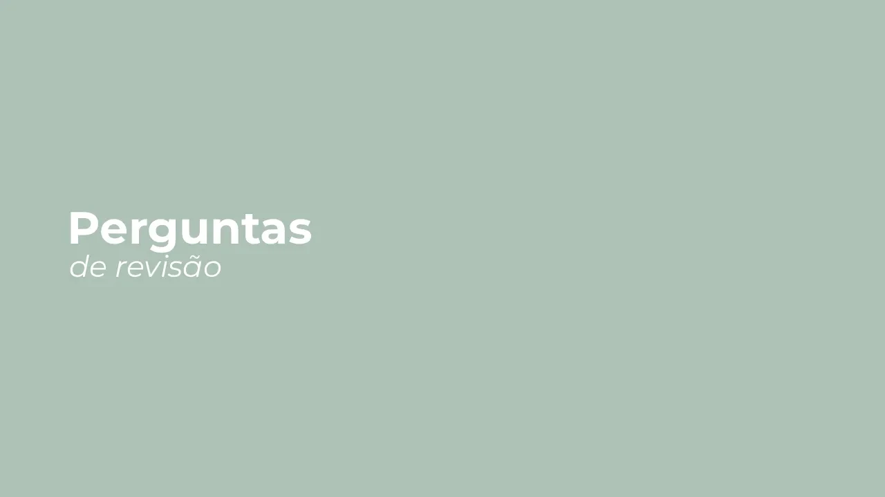 Perguntas de revisão [Introdução à IA] lesson poster
