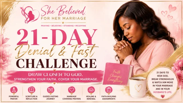 21 Day Denial and Fast Challenge