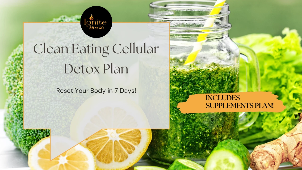 Clean Eating Cellular Detox Plan lesson poster