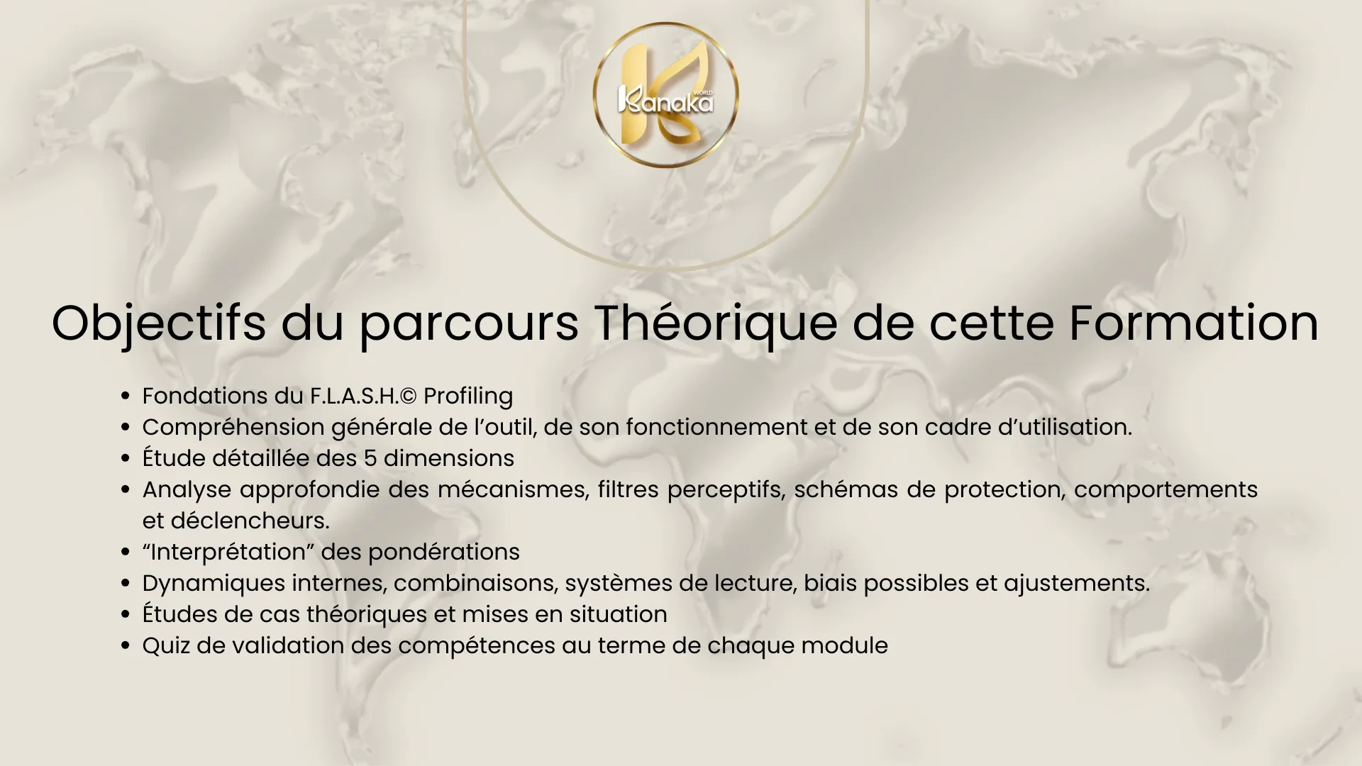 Objectifs du parcours lesson poster