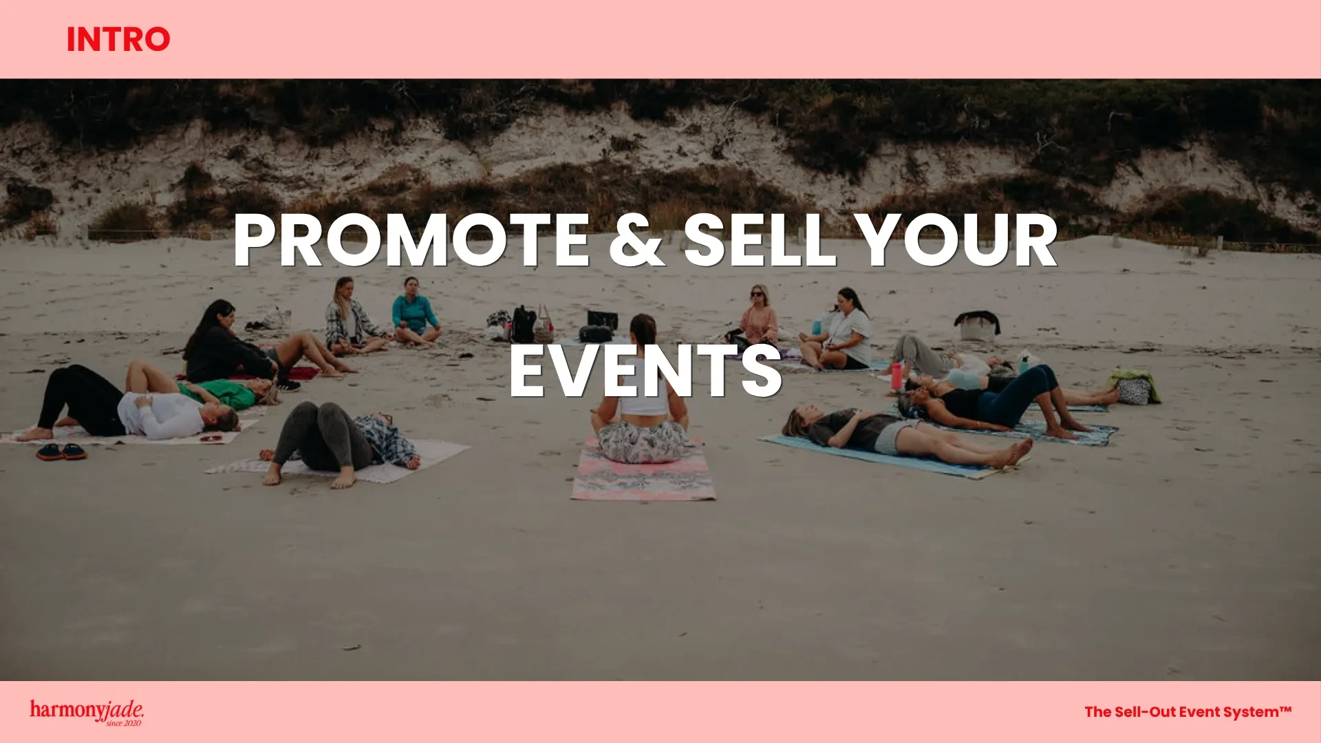 Phase 5: Promote and Sell Your Events lesson poster