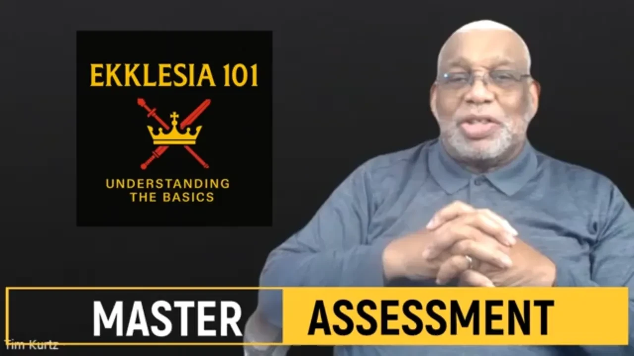 E101 MASTER ASSESSMENT INFO lesson poster