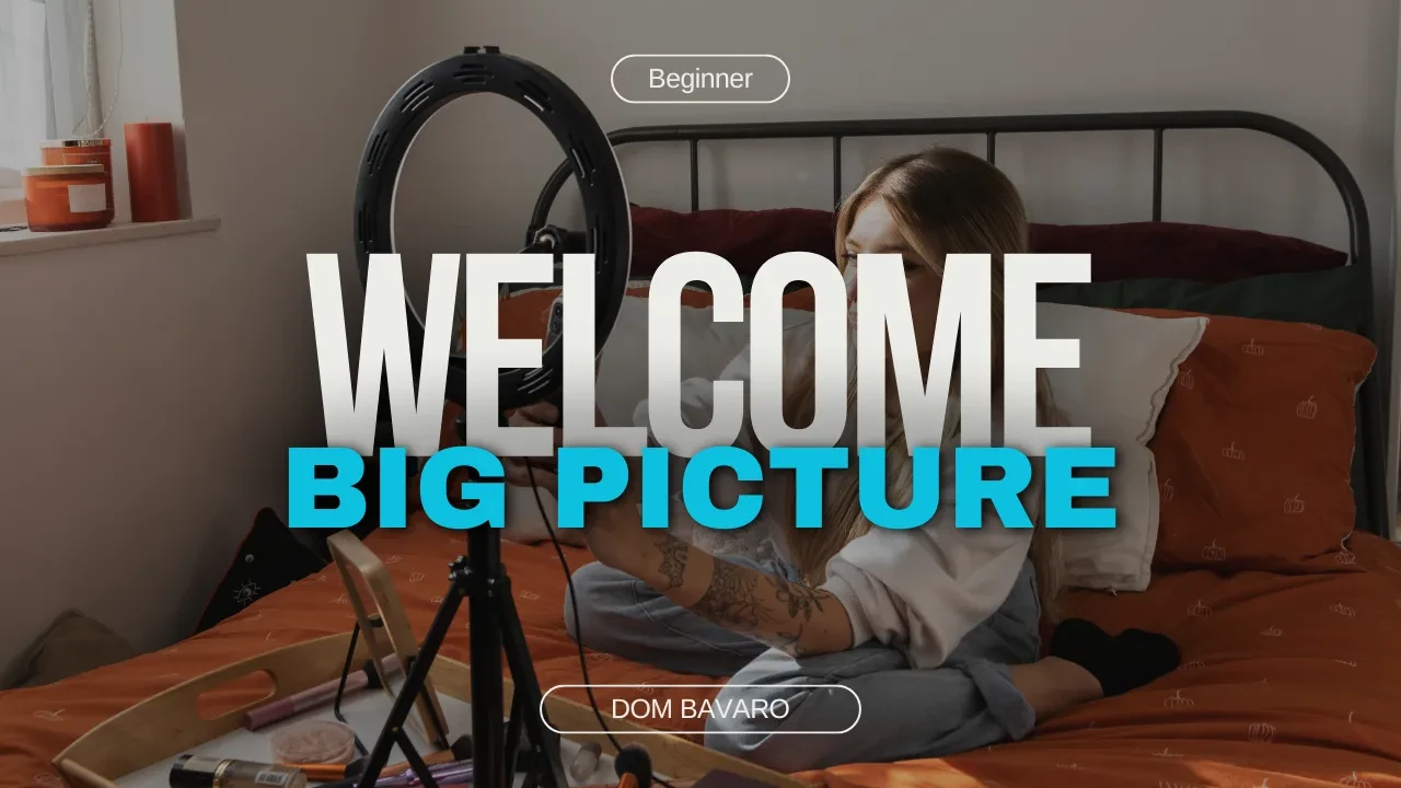 The Big Picture / How This Works lesson poster