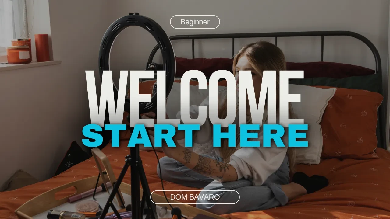Welcome lesson poster