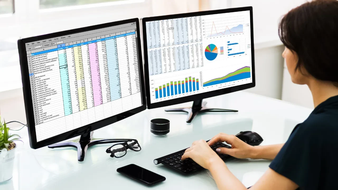 CRM in google sheets lesson poster
