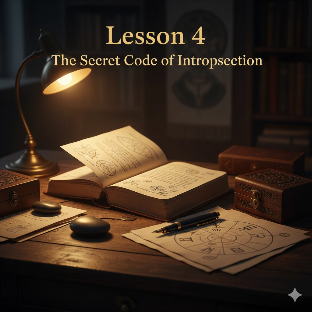Lesson 4-The Secret Code of Introspection lesson poster