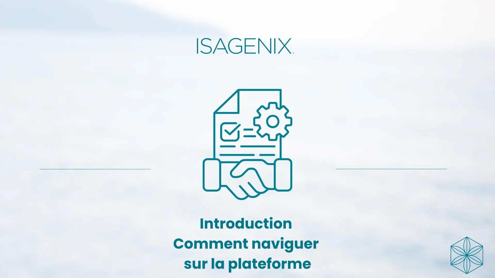 Introduction | Comment naviguer sur la plateforme lesson poster