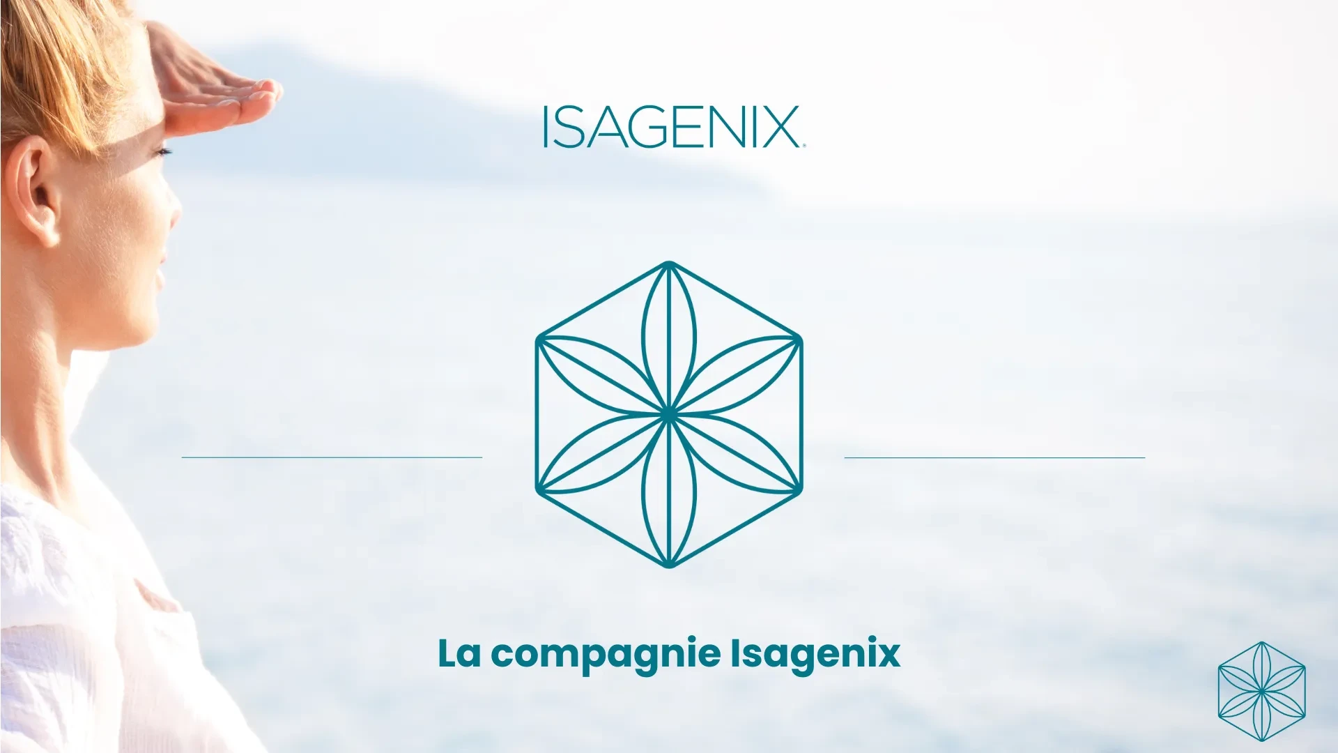 La compagnie ISAGENIX lesson poster