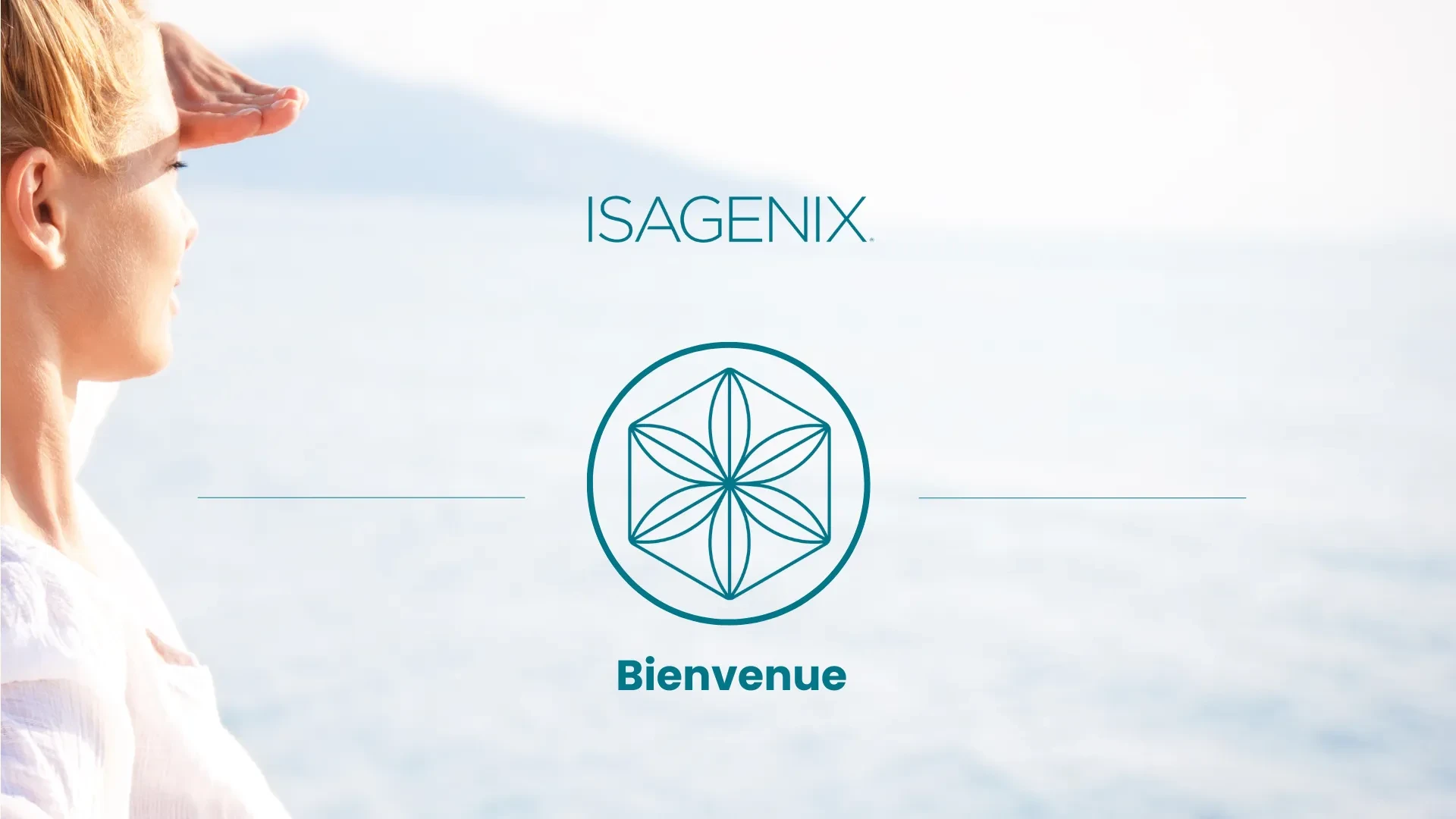 Bienvenue dans ton parcours ISAGENIX lesson poster