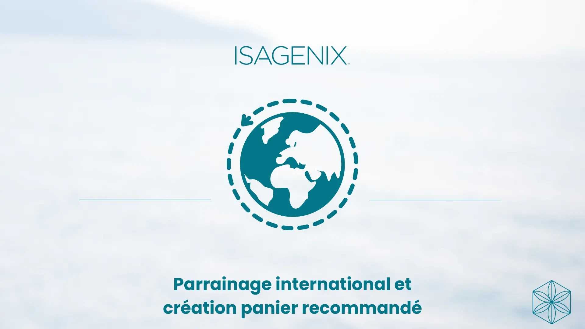 Parrainage international et création panier recommandé lesson poster