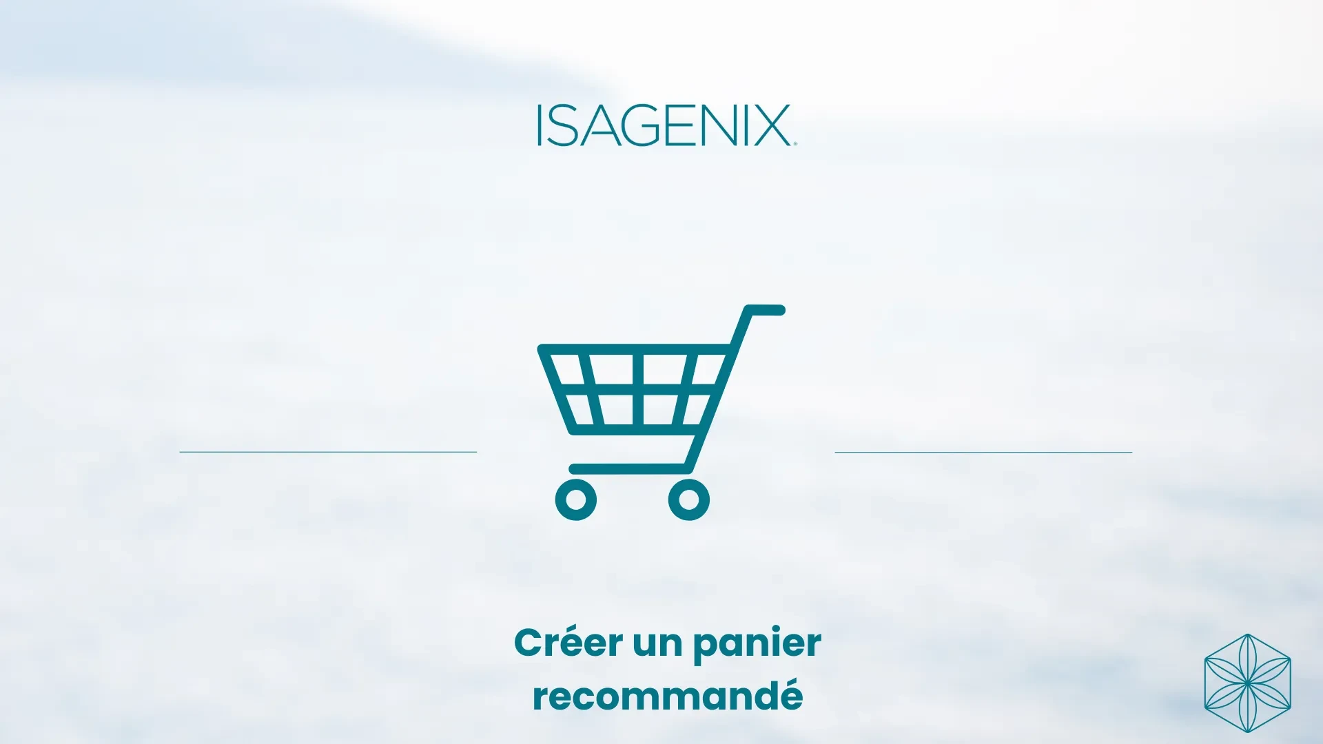 Créer un panier recommandé lesson poster