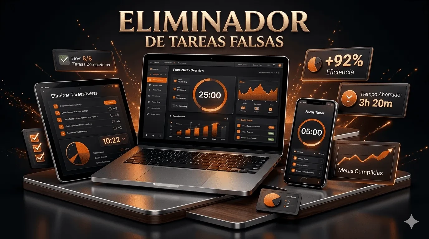 Eliminador De Tareas Falsas lesson poster