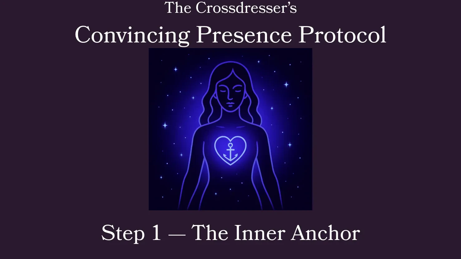 Step 1 — The Inner Anchor lesson poster