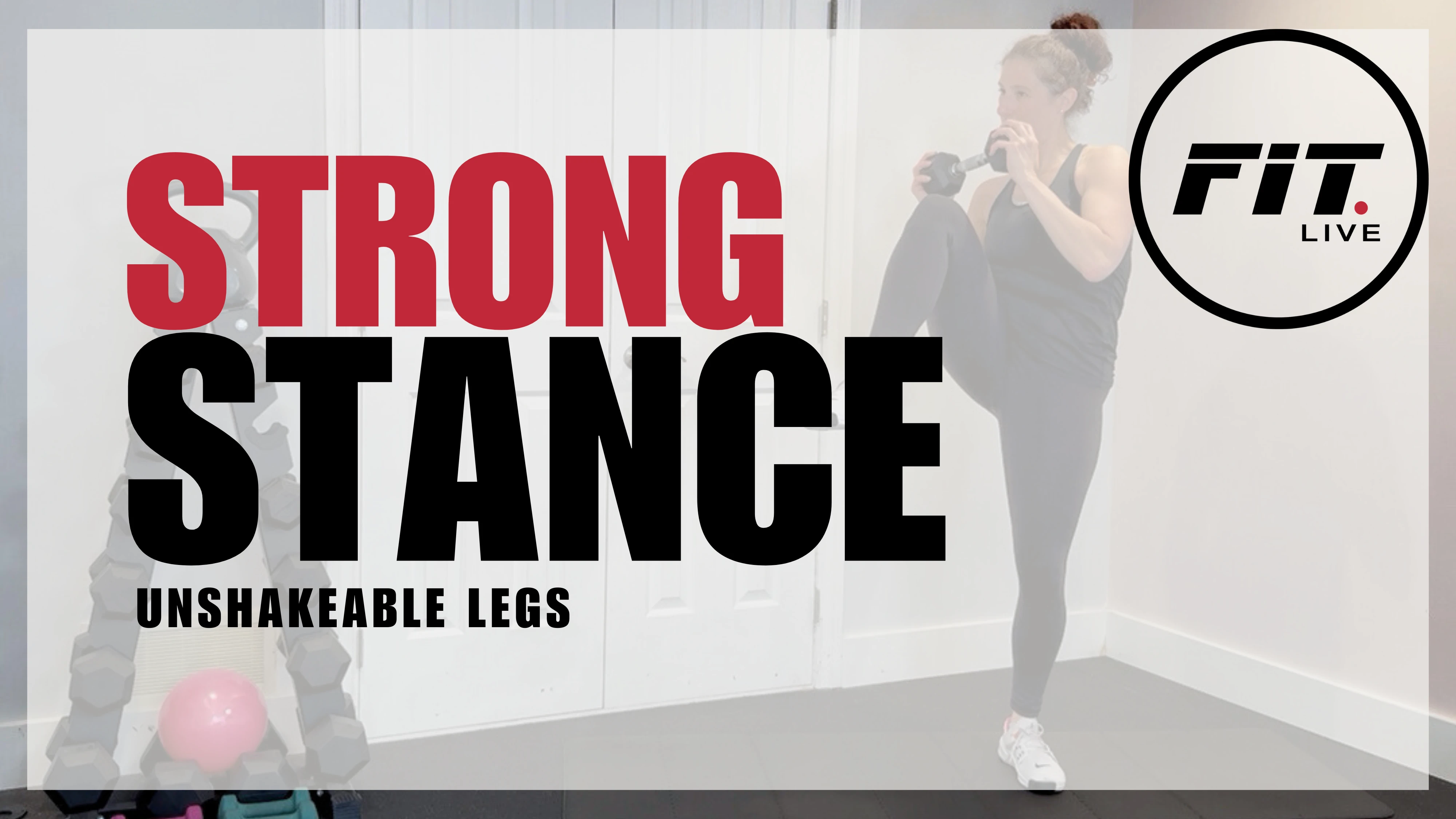 Friday - Strong Stance (Legs) lesson poster