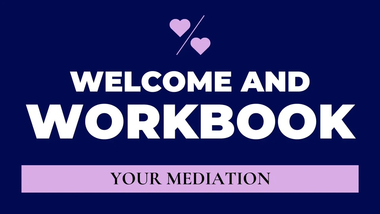 Welcome and Workbook lesson poster