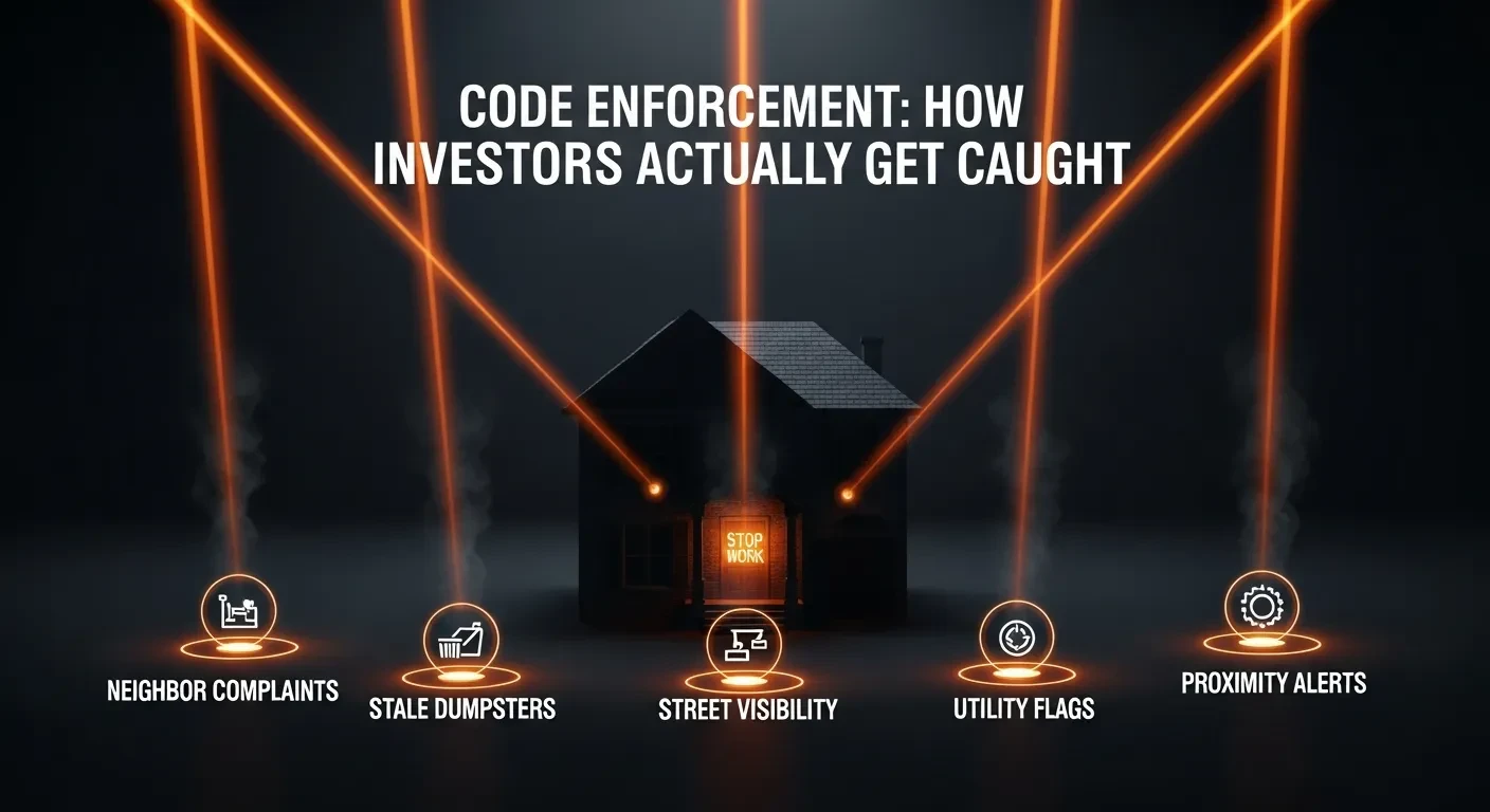 Code Enforcement: How Investors Actually Get Caught lesson poster