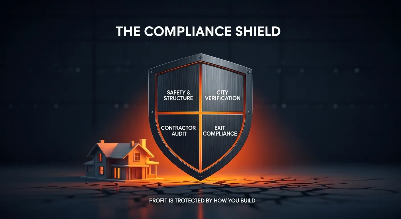 The Investor Decision Framework: The Compliance Shield lesson poster