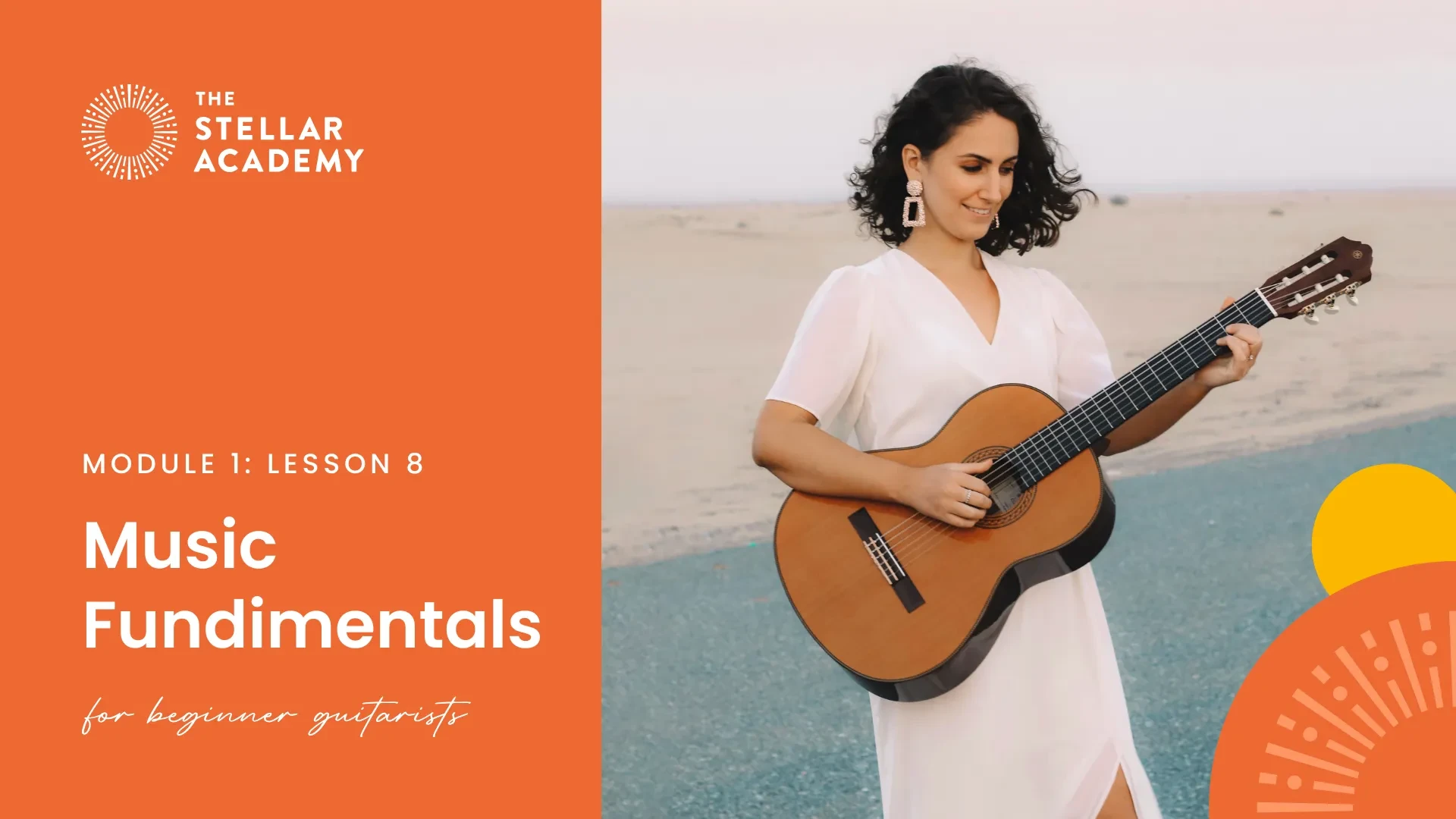 8. Music Fundimentals lesson poster